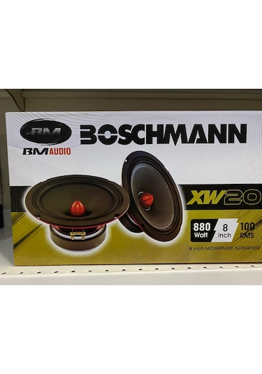 BOSCHMANN BM AUDIO XW20 880W 100RMS 20CM MİDRANGE