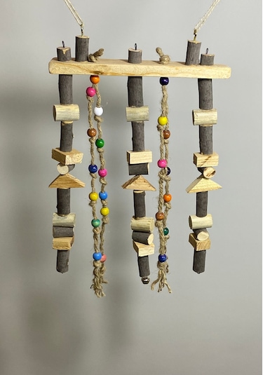 Papağan Oyuncağı 35cmx25cm Kuş Oyuncağı