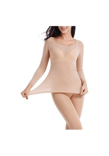 Haki Uzun Büyük Boy Transparan Kollu Siyah Örgü Üstleri Kazak Üstleri O-boyun Şeffaf Punk Kulübü Tee Gömlek Haki