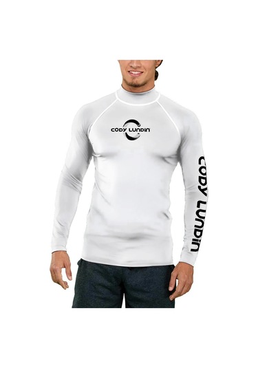 Prosperlink Erkek Uv Koruma Sörf Tişörtü - Plaj Ve Dalış İçin Sıkıştırma Mayoerkek Çocuk Gökyüzü Mavi