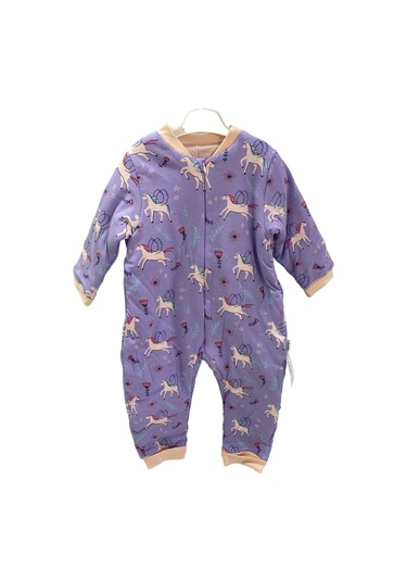 Mini Damla Uyku Tulumu Albimini Uçan Atlı Lila-9855 Lila