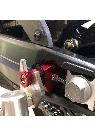 Ganzhoushop Zincir Vidalı Suntek Slider Rocker Reel Kırmızı Için Honda Cbr650r Cb650r 2x 14-19 Jg Kırmızı