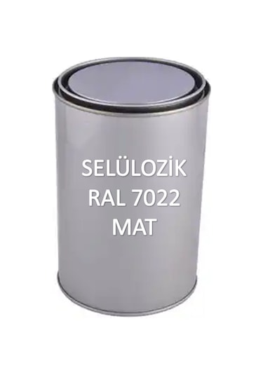 Selülozik Ral 7022 Mat Boya 1 KG