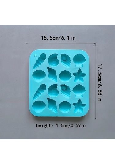Ganzhoushop Yeşil Ve Kabuksuz, Hayvan Figürü, Denizyıldızı Deniz Boşluklu Ambition Açık 3pcs-16 Uv Açık Yeşil