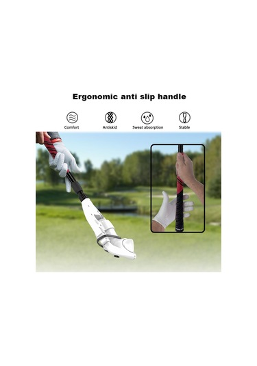 Wolmtt Meta Quest 3 Vr Golf Kulübü Denetleyicisi İçin Ergonomik Kavrama Çubuğu Kolu - Mor