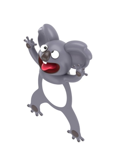 Eğlenceli 3d Hayvan Kitap Ayracı, Komik Tasarım