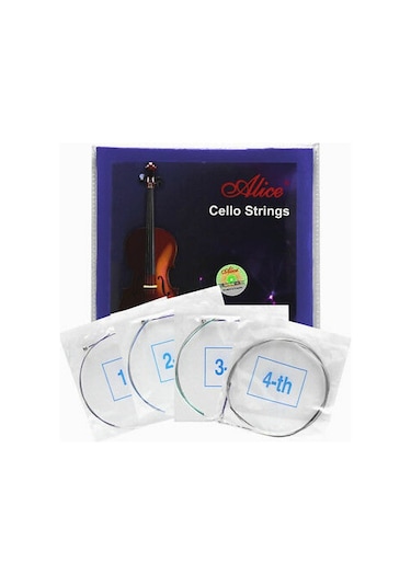 Alice A-803 Steel Core Çello Teli Seti-Hard Tensıon