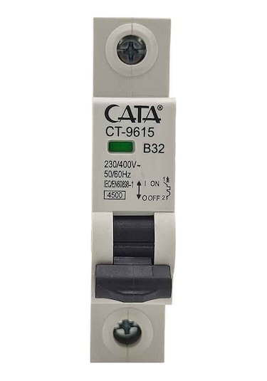 Cata 1x32 Amper W Otomat Monofaze Sigorta Ct-9615