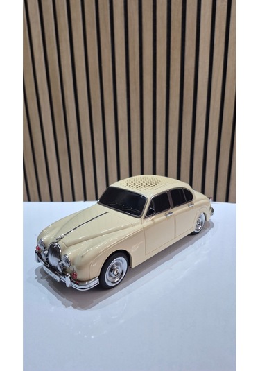 Rt-1958 Bej Beige Arabalı Bluetooth Fm-usb-tf-aux Şarjlı Nostaljik Radyo Diğer