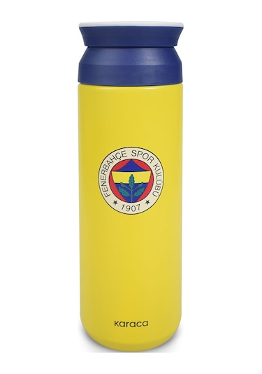 Karaca X Fenerbahçe Lisanslı Logo Termos 500 Ml Sarı