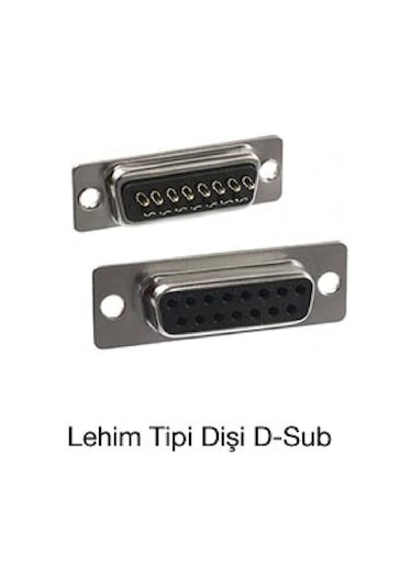 Connfly Ds1033-15funsıss ,15-pin Kablo/düz Dişi Dsub Port