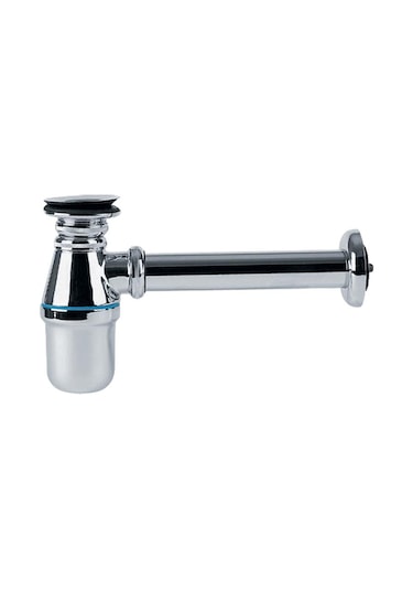 Eca  Plastik Taslı Lavabo/Eviye Mutfak Sifonu 102119003 Krom