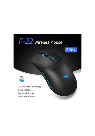 Springsun Zelotes F-22 2.4Ghz Kablosuz Optik Mouse
