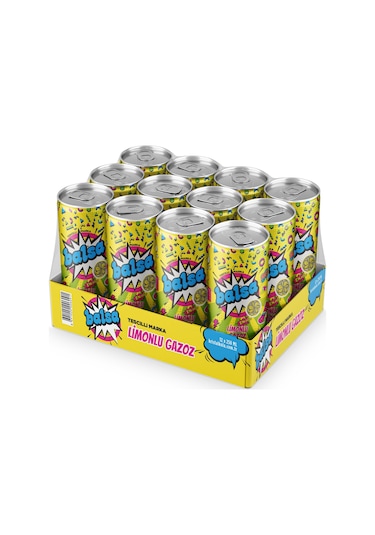 Balsa Limonlu Gazoz 250 ml 12'li