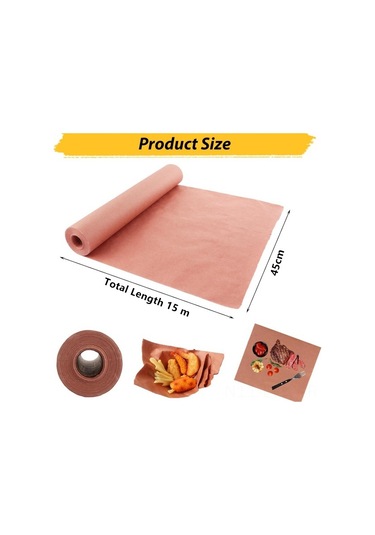 Xindoker Pembe Desenli Güvenli Kağıt, Yağsız Pişirme Ve Paketleme İçin Pratik Et/meat Kağıdı, Dayanıklı Ve Lezzeti Etkilemez