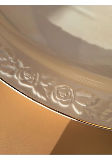 Lenardi Sunum İçin Düz Servis Tabağı 313922051 Beyaz