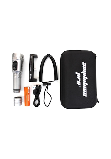 Amphibian Pro Fx 2000 Şarjlı Dalış Feneri