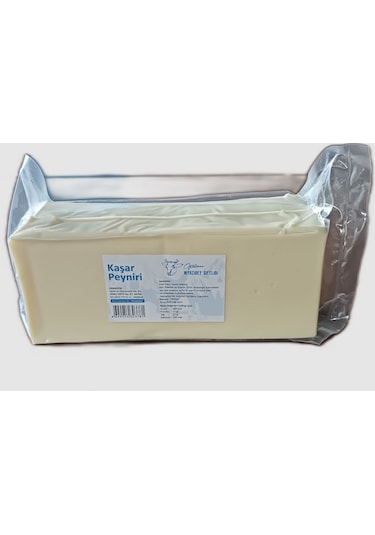 Niyazibey Çiftliği Doğal Çiftlik Sütünden Katkısız Şirden Mayalı Kaşar Peyniri 1 KG