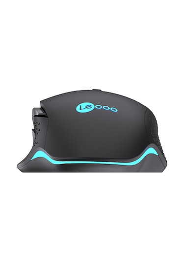 Lecoo MG1101 Kablolu 6400DPI 8 Tuşlu RGB Gaming Optik Mouse Siyah