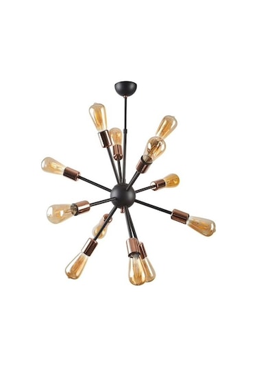 Mylight Retro Bakır Atom Sarkıt Avize Retro Avize