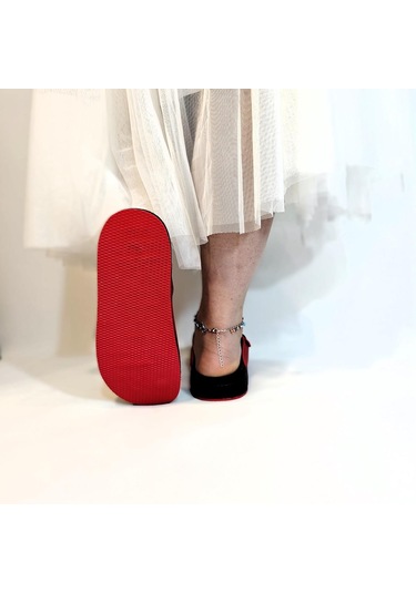 Pierre Cardin 7410 Kırmızı Çift Tokalı Yumuşak Taban Rahat Terlik Kırmızı