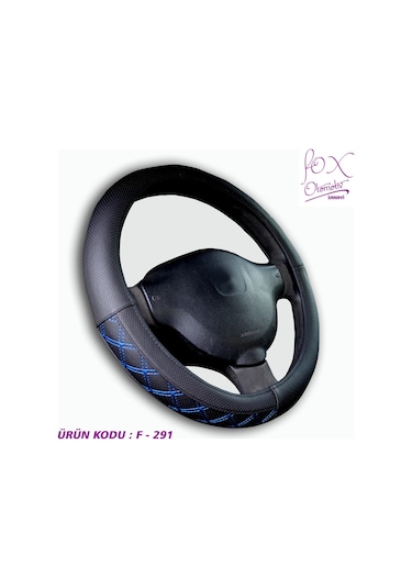 Geçmeli Direksiyon Kılıfı Renkli Baklava Nakışlı Çember Model