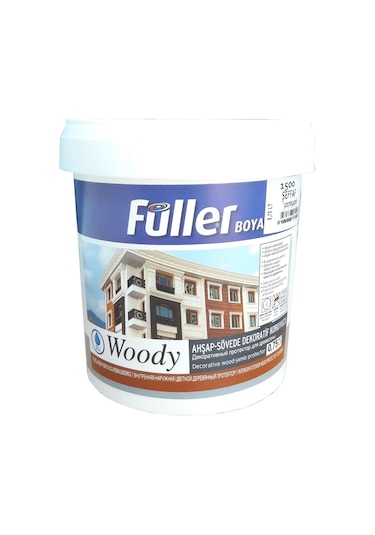 Füller Woody Su Bazlı Şeffaf Vernik 0,75 Litre (207652515)