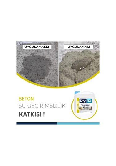 Dryfix Latex 100 Aderans Arttırıcı Su Geçirimsizlik Sağlayan Harç Katkı Malzemesi 5 Lt