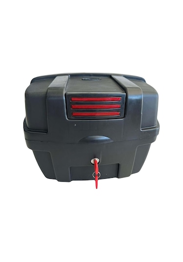 Motosiklet Arka Çanta 35 Litre Reflektörlü Bagajlı 1.kalite Motor Çantası Topcase Renkli
