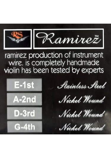 Şenses Müzik Ramirez Rs-001 Keman Tel Seti