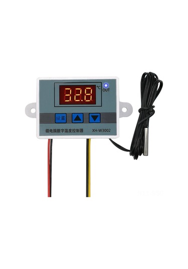Springsun Xh-w3002 Akıllı Sıcaklık Kontrol Cihazı -50 110 C, 0.1 C Doğruluk, 1m Su Geçirmez Prob, 110v-220v, Inkübasyon/akvaryum Uygulamaları