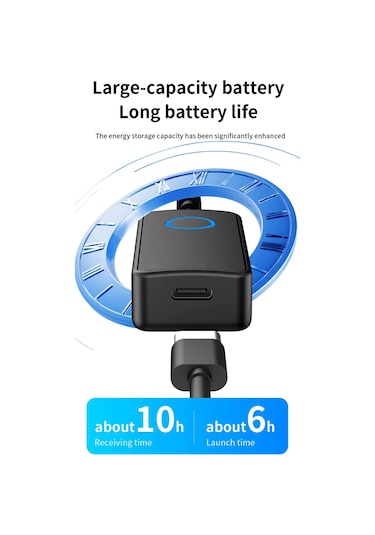 Kablosuz Bluetooth Ses Adaptörü Alıcı & Verici, Hd Ses, Gürültü Önleme M30