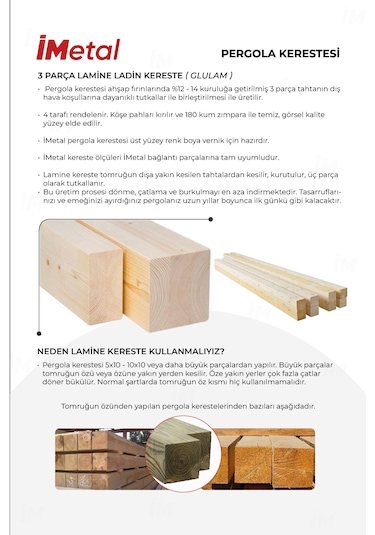 Sarar Duvardan İki Bölümlü Pergola Seti Ahşaplar Ve Tente Dahil