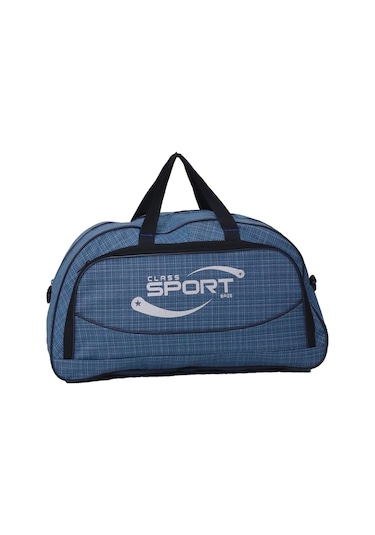 Kabin Boy Hostes Tipi Spor Valiz Seyahat Tatil El Ve Omuz Askılı Günlük Kullanım Ve Kıyafet Çantası Mavi