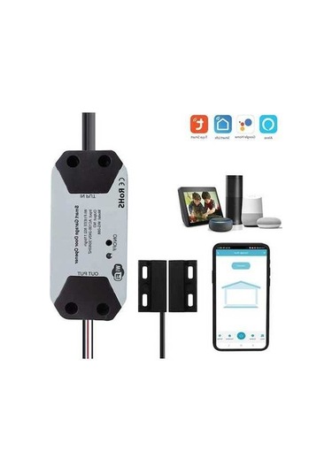 Novahub Akıllı Wifi Garaj Kapısı Açacağı Tuya Akıllı Yaşam App Uzaktan Zaman Ses Kontrolü 2.4 Ghz Ağlar Us