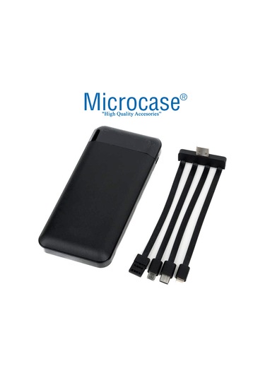 Onezero Y130 10000 Mah 4 Kablolu Led Ekran Powerbank Al3955