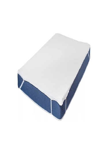 Bebesi 90x190 Cm Alez Pamuklu Köşe Lastikli Sıvı Geçirmez Alez Beyaz