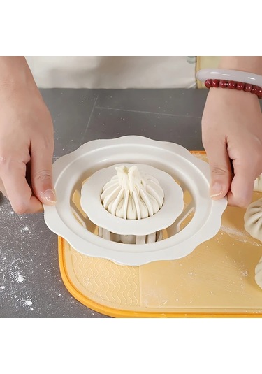 Fochsia Yapışmaz Beyaz Çiçek Desenli Kalıp: Mükemmel Börek, Mantı, Hamur İşi İçin Abs Malzeme