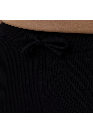 Nautica Kadın Siyah Regular Fit Pantolon Düz 57p476t Siyah