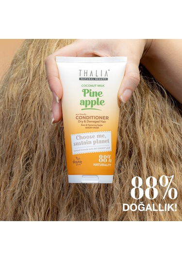 Thalia Ananas & Coconut Özlü Kuru & Yıpranmış Saçlara Özel Saç Kremi 150 ML