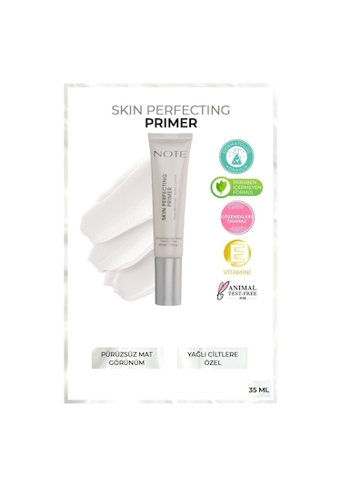 Note Cosmetique Skin Perfecting Primer Matlaştırıcı Yağlı Ve Karma Ciltlere Özel Makyaj Bazı