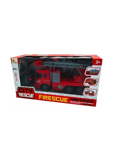 Uzaktan Kumandalı İtfaiye 1/18 Ölçek 5 Fonksiyonlu
