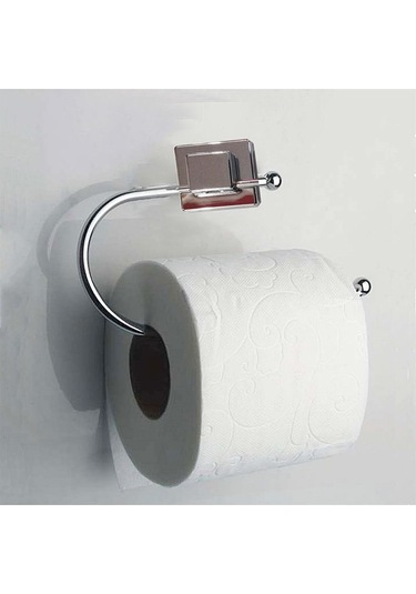 Banyo Dekoru İçin Yapışkanlı Metal Wc Tuvalet Kağıt Tutucu Diğer