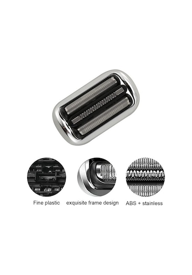 Markingyes Braun Serisi 7 7020s 7025s 7085cc 7071cc Yedek Tıraş Başlığı 2'li Paket Tıraş Makinesi Yedek Başlığı 58ztp6