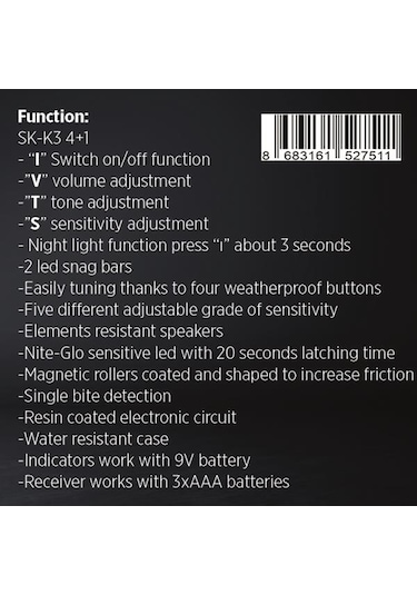 Effe Carp Olta Kamış Alarm  Seti