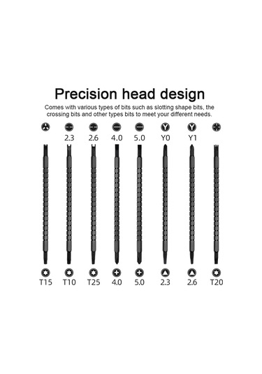 Springsun Tamir Aleti Seti: 17 Parça Çelik Tornavida, Uzatılabilir Arayüz, Çapraz-uçlu Ve Farklı Tip Bitler İle Ev Ve İş Mekanları İçin