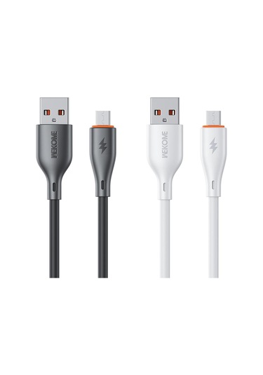 Wk Wdc-116m 12w Usb Micro Usb Hızlı Şarj Veri Kablosu, Uzunluk: 1m Siyah