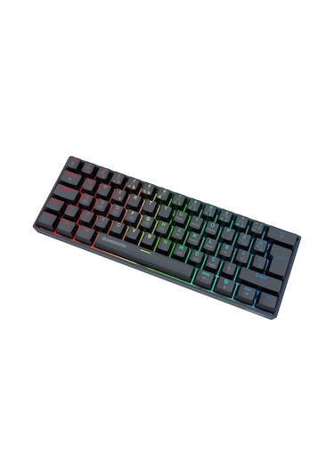 Gamebooster Syma Rgb Blue 60m Switch Kablolu Siyah Mekanik Gaming Klavye