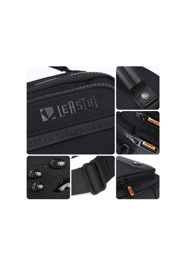 Leastat Lt9001 Postacı-Omuz Çantası-Siyah (549339733) Siyah