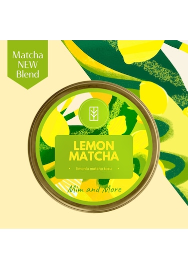 Mim and More Lemon Matcha Limon Aromalı 25 G